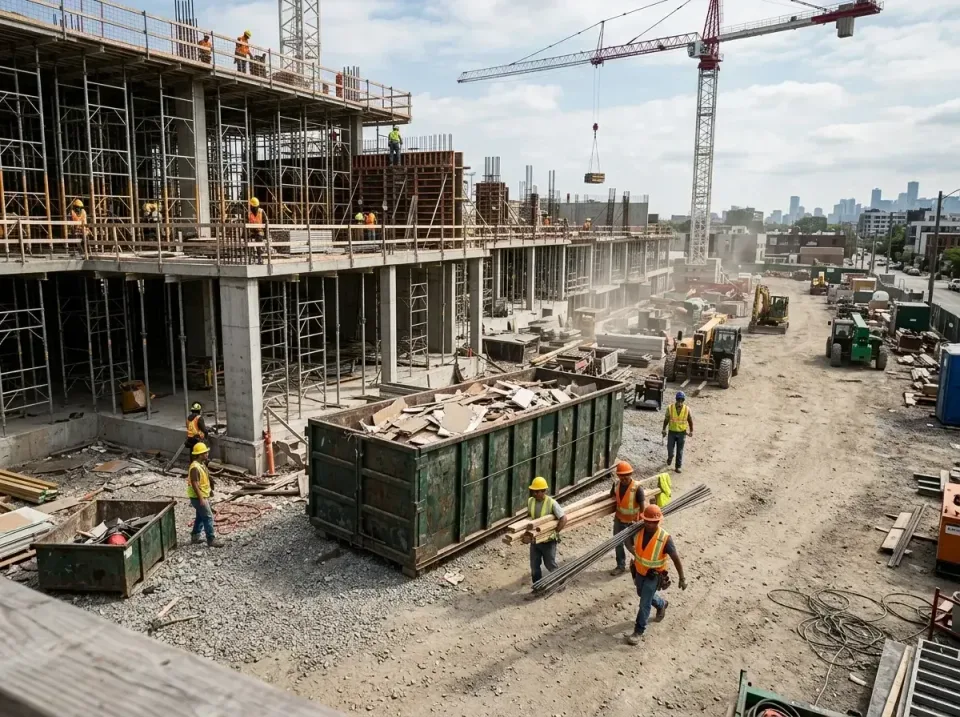 commercial-construction-site-w-002 — frequently asked questions, Low Cost Construction Dumpster Rental in Centerville, OH